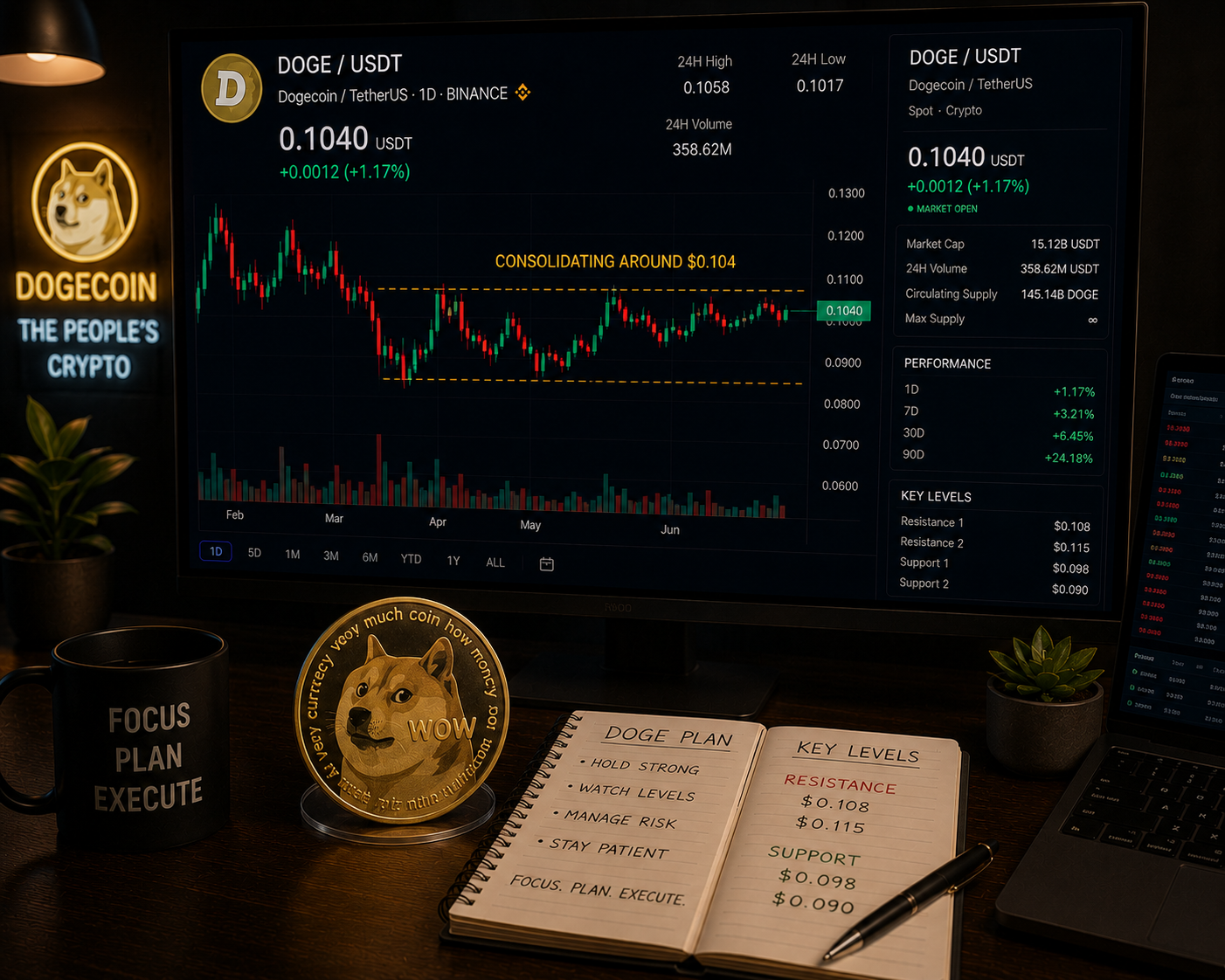 Dogecoin slides below $0.08 as bearish signals intensify across markets