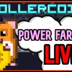 ROLLERCOIN POWER MINGAMES FARMING !!