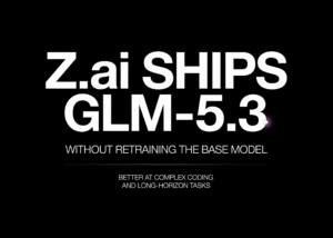 Z.ai Ships GLM-5.3 Without Retraining the Base Model: Better at Complex Coding and Long-Horizon Tasks