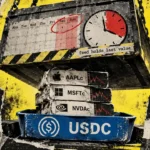 USDC lenders face a weekend price gap in Aave stock-token loans