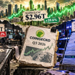 Crypto market cap leaps $800B in Q3, but spot volume drops 14%
