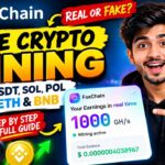 FoxChain Free Crypto Mining 2026 🚀 | BTC, ETH & SOL Earning | Complete Beginner Guide