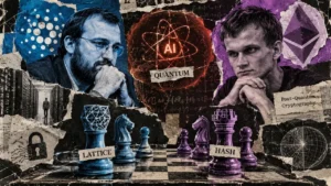 Hoskinson says Vitalik’s AI warning could delay quantum defenses