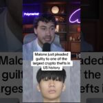 Malone might face up to 20yrs in prison #malone #cryptonews #threadguy #viralshorts