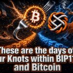 These are the days of #BIP110 #bitcoin  up in Bitcoin Knots as the Drama UNFOLDS using a FORK